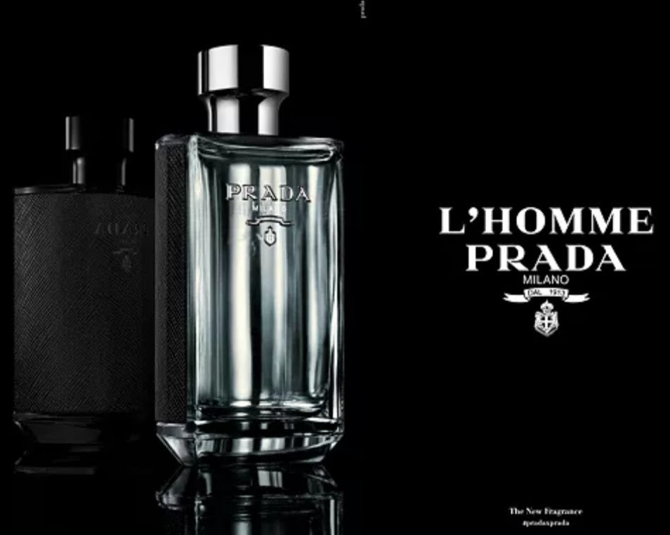 Prada L'Homme EDT  9ml Sample Atomizer