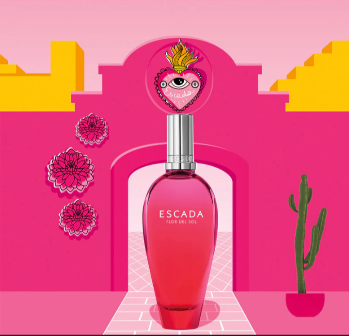Escada Flor del Sol Edt   9ml Sample Atomizer