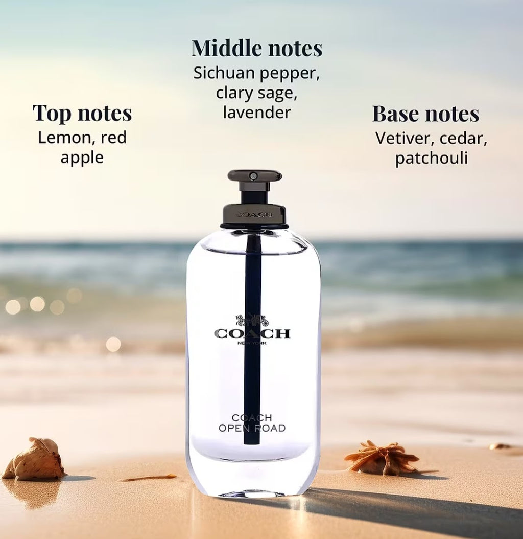 9ml Sample | Coach Open Road EDT - Decant by Floressence