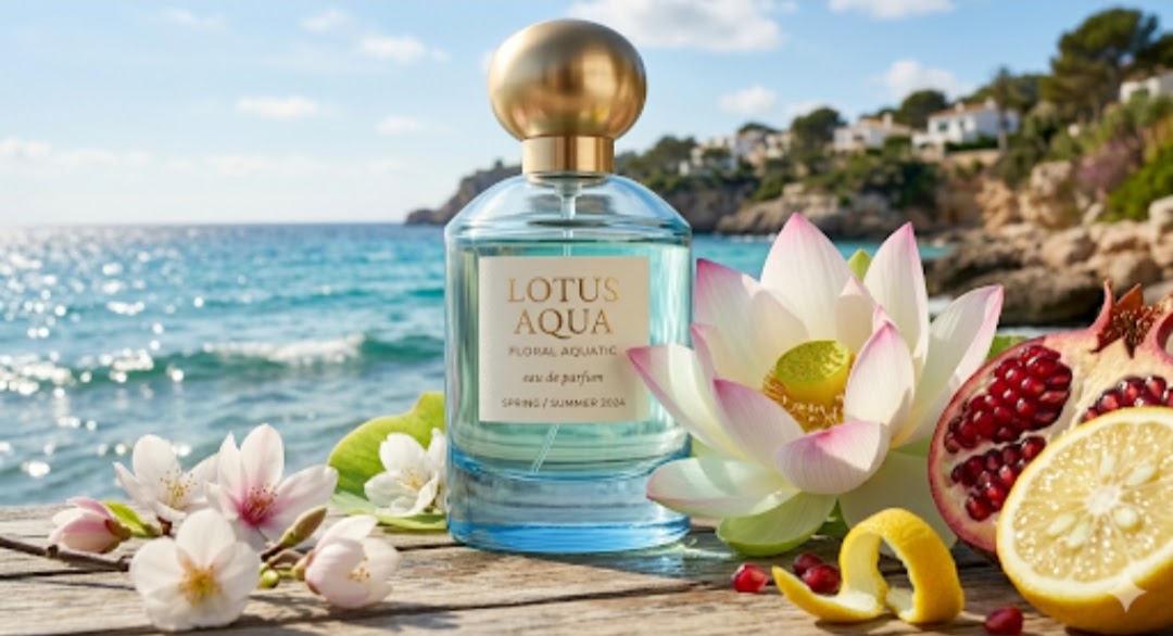 Aqua Lotus EDP by Floressence  9ml Sample Atomizer