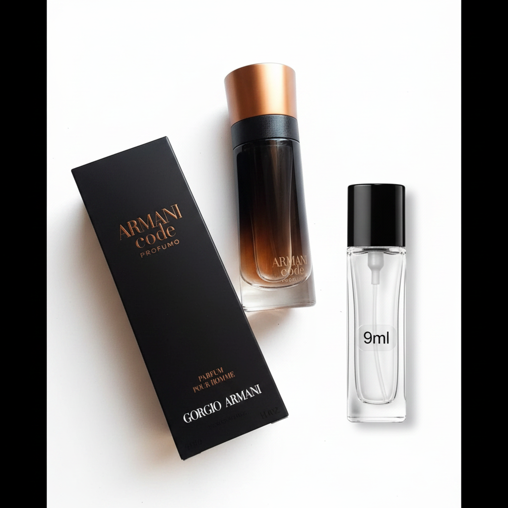 Armani Code Profumo + 9ml Atomizer