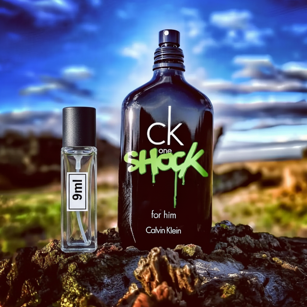 CK One Shock for Him + 9ml Atomizer