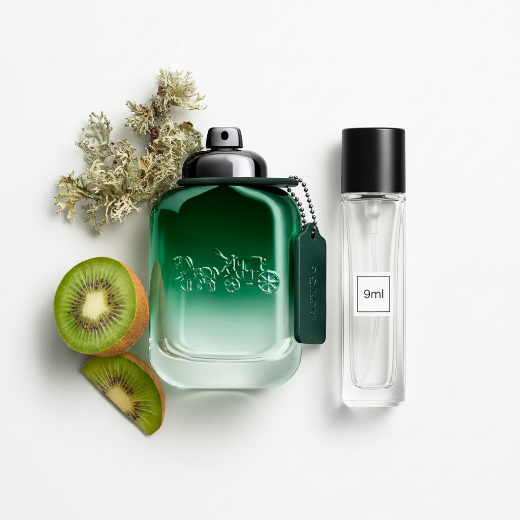 Coach Green for Men + 9ml Atomizer