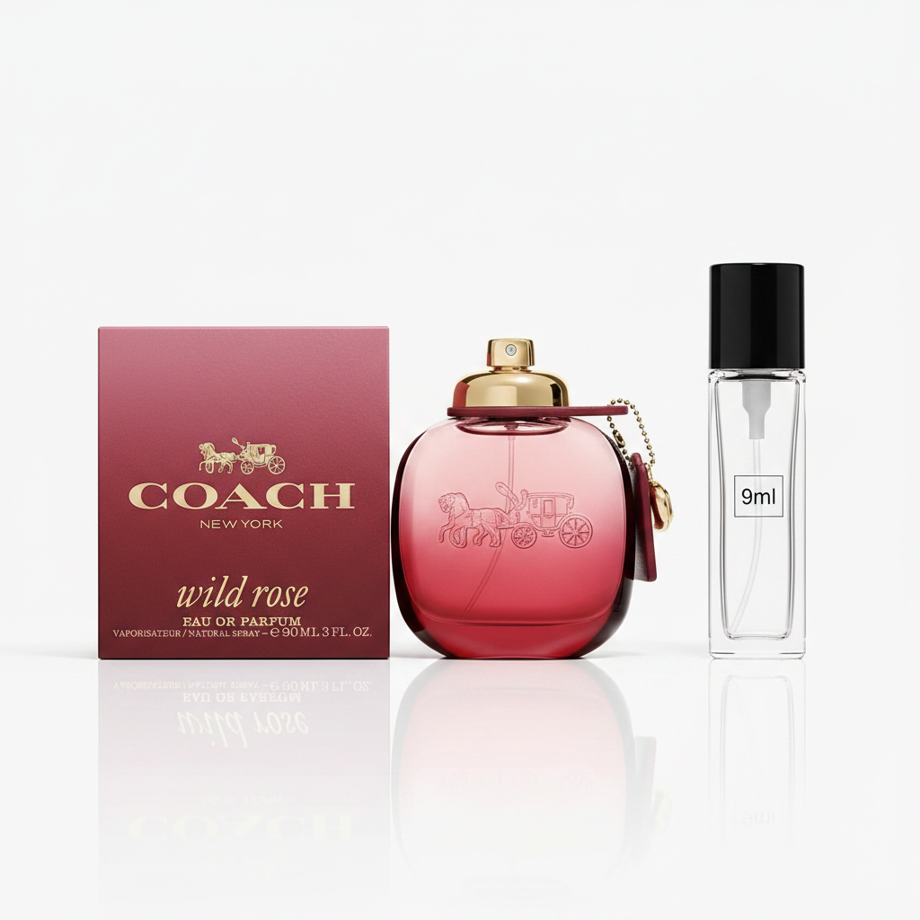Coach Wild Rose + 9ml Atomizer