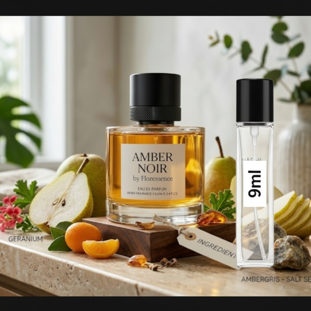 Floressence Amber Noir + 9ml Atomizer