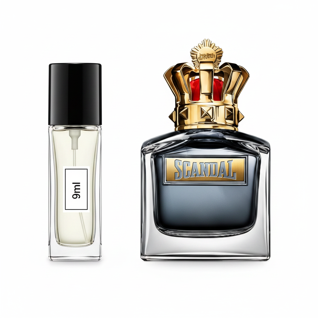 JPG Scandal Pour Homme + 9ml Atomizer